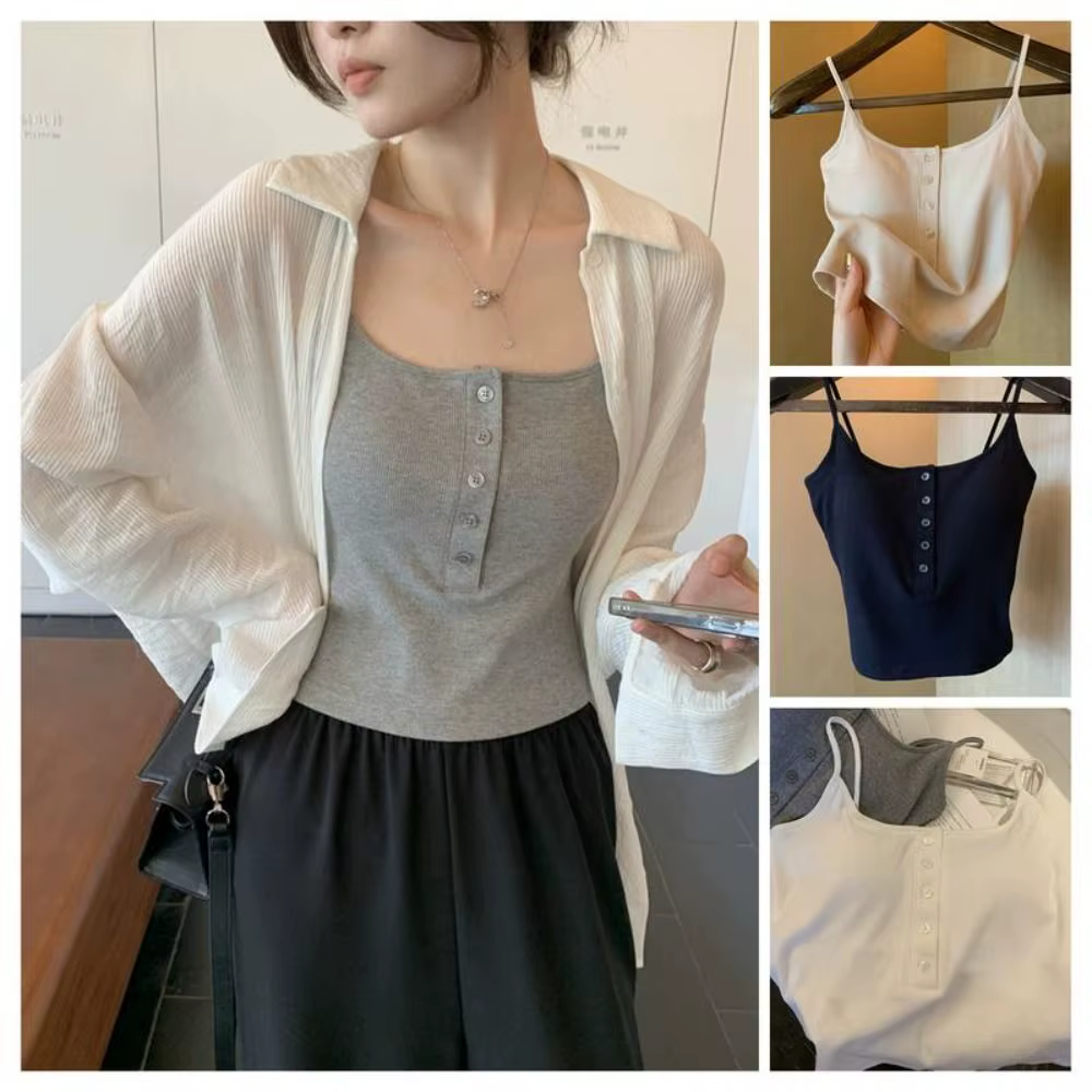 Camisole tricotée pour femmes