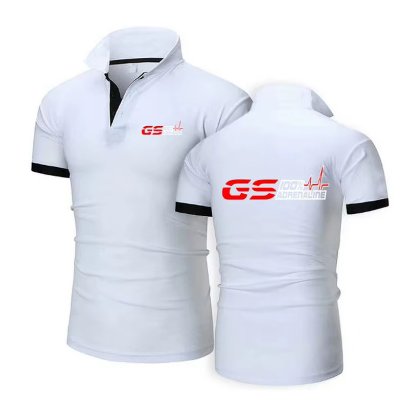 GS 100% Adrenaline Hurrad Biker Fan Polo à manches courtes Tee Shirts GS1200 F1 M3 figuré M5 M6 X5 X6