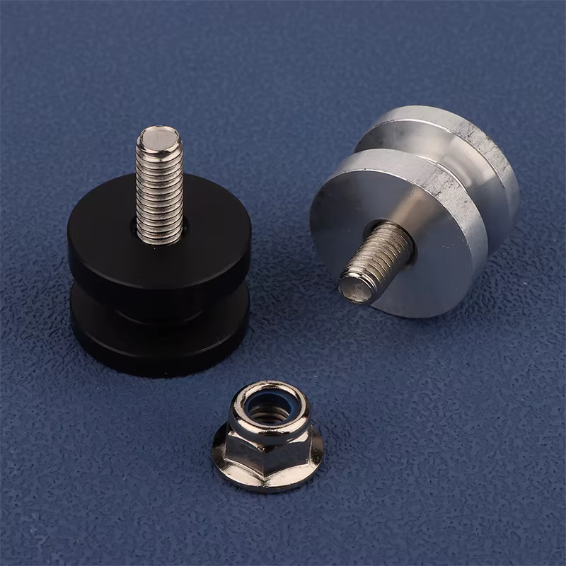 Kit de montage pour top case et sacoches latérales de moto, 4 pièces – Ensemble complet de supports avec plaque de base pour une installation sécurisée des bagages