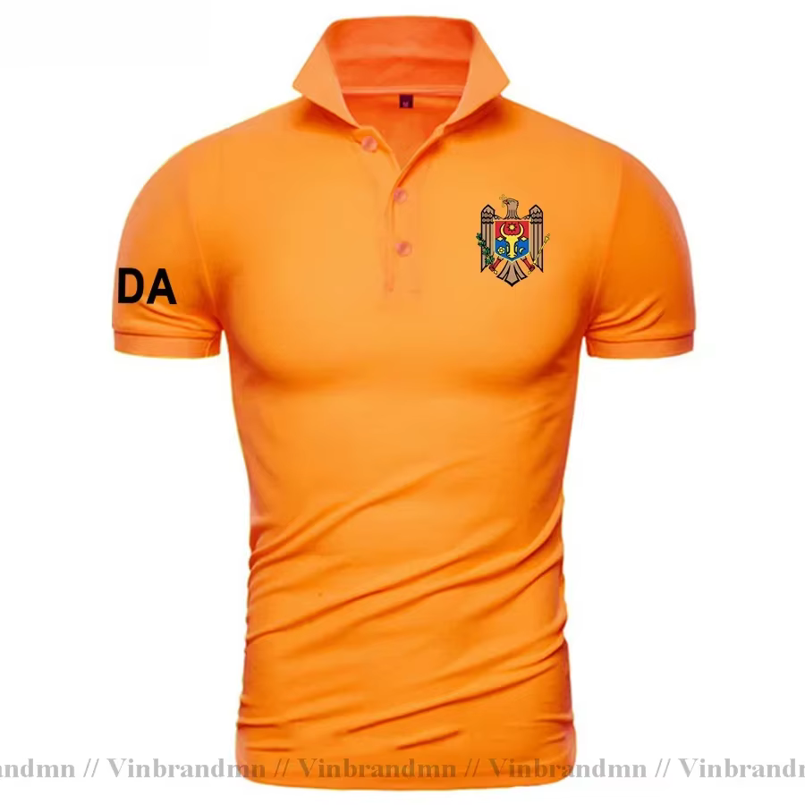 Polo Homme Manches Courtes en Coton