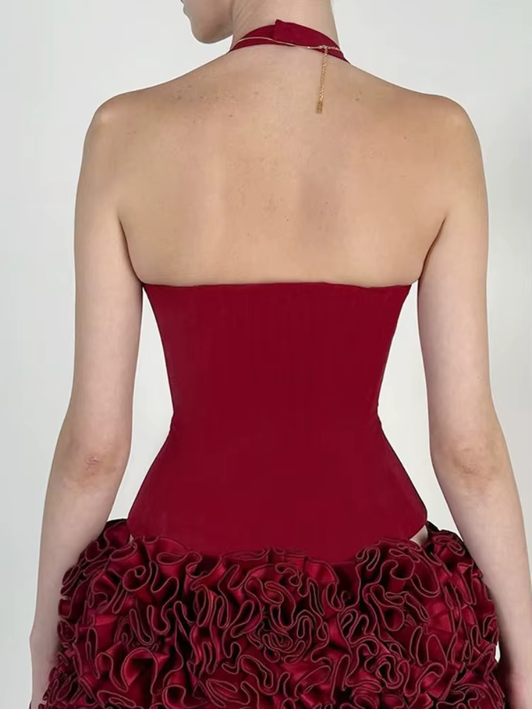 Centre commercial Goth Corset gilet femmes foncé Cyber Punk pansement licou dos nu culture débardeurs Emo Alternative