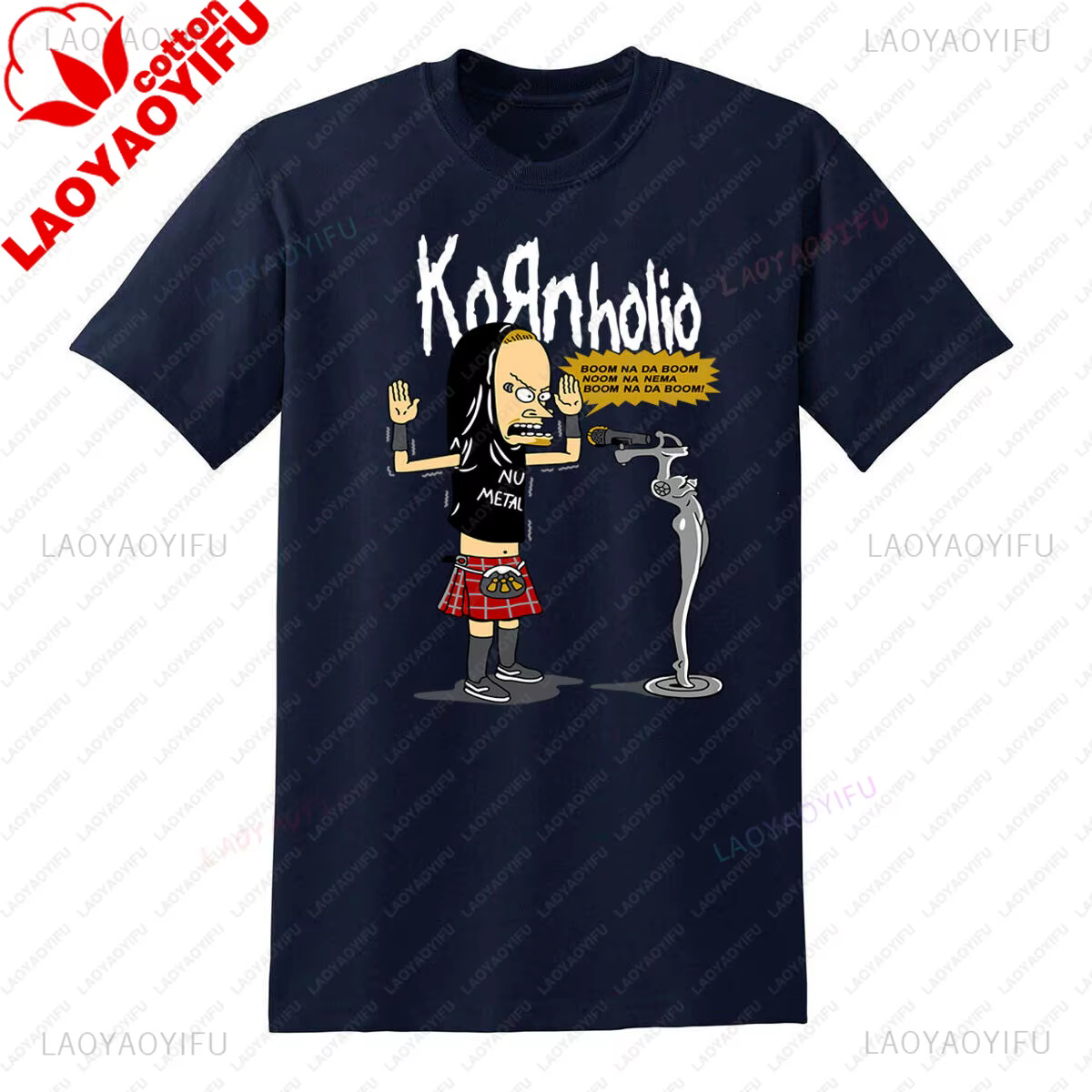 Nouveaux t-shirts Kornholio Fun pour hommes et femmes