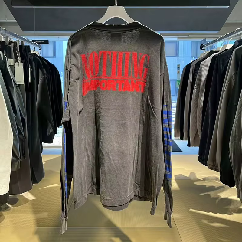 T-shirt à manches longues pour hommes et femmes