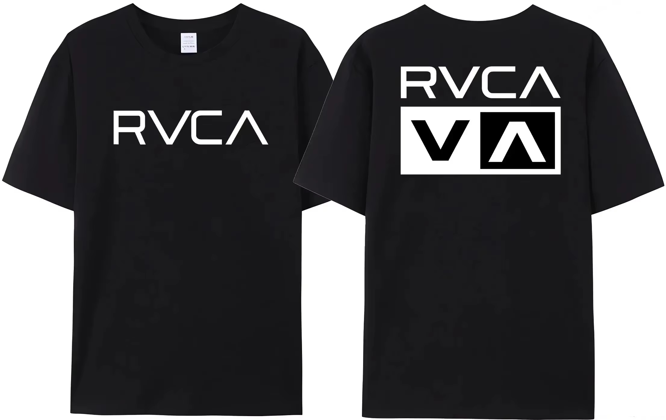 T-shirt RVCA 100% coton pour hommes et femmes