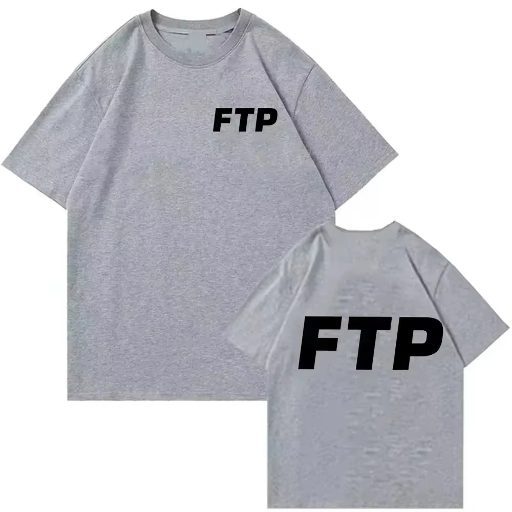 T-shirts imprimés FTP 2025 pour hommes et femmes