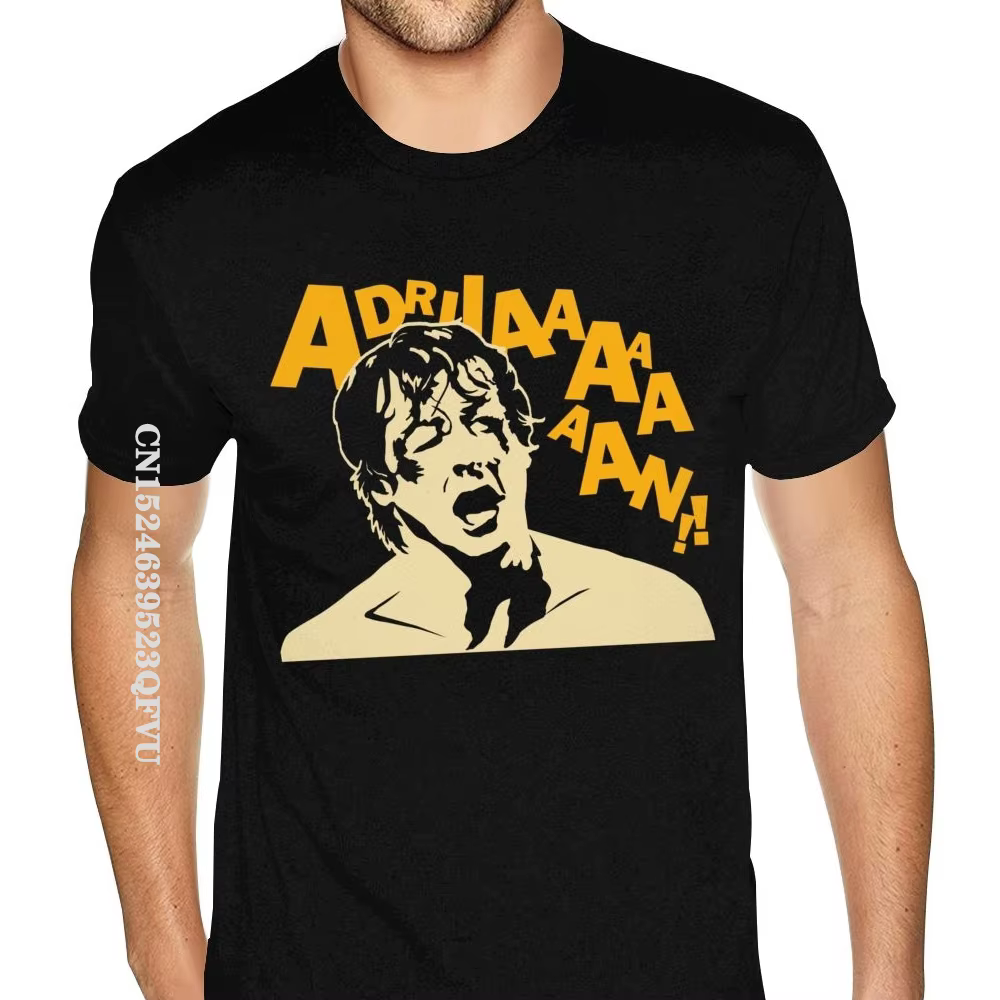 Pas cher graphique Rocky Balboa chemises pour hommes concevoir votre propre Style gothique Anime t-shirt coton doux HipHop impression t-shirts