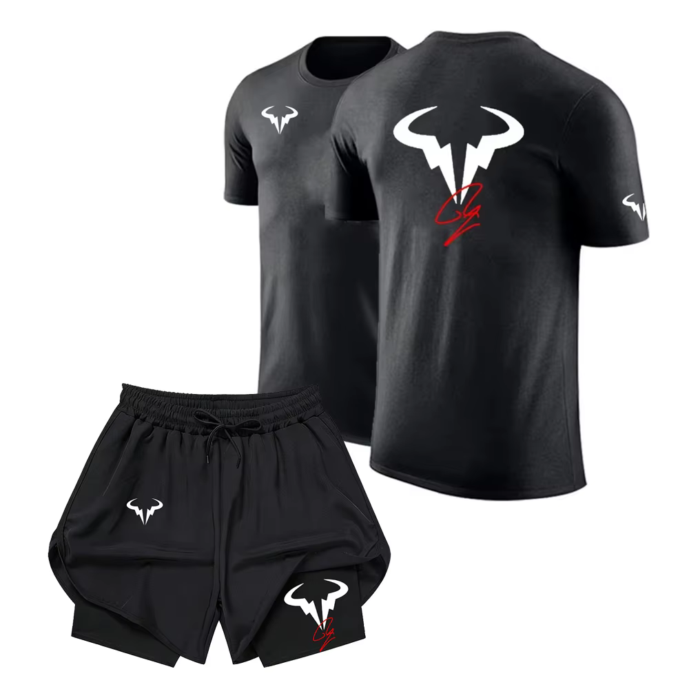 T-shirt en coton Rafael Nadal pour homme