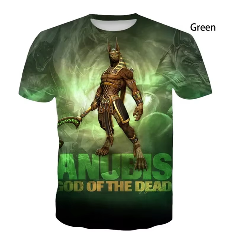 T-shirt à manches courtes pour hommes et enfants