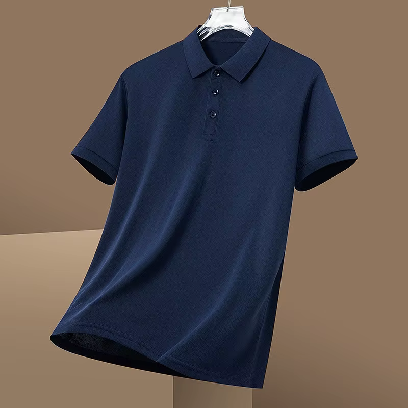 Polo basique uni pour homme