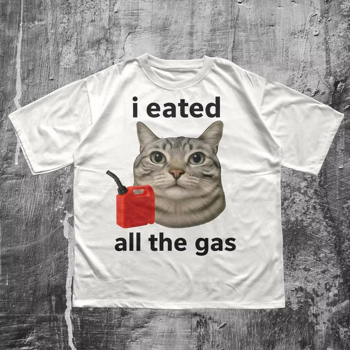Mode drôle chat Meme graphique t-shirt hommes femmes Humor