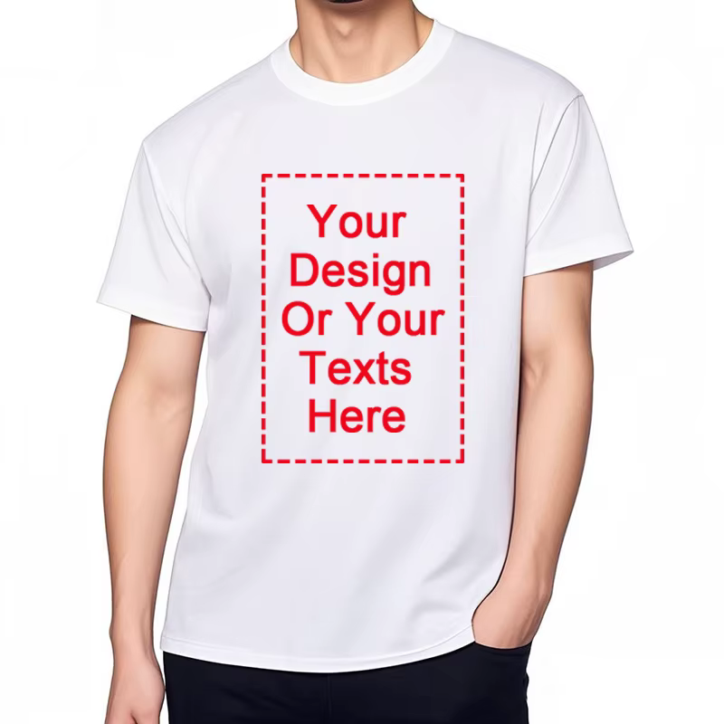 T-shirts homme sur mesure coton été votre conception ici