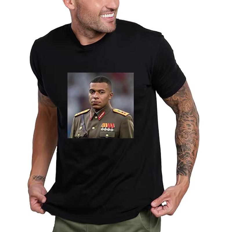 T-shirt Mbappé DICTATEUR – Meme drôle France Football # 10 T-shirts pour hommes et femmes