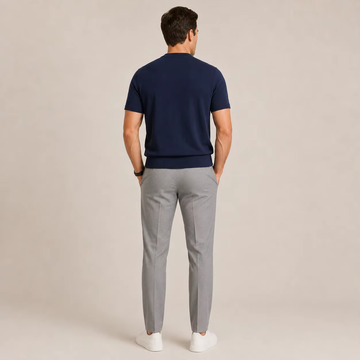T-shirt pour homme 100% laine mérinos à manches courtes