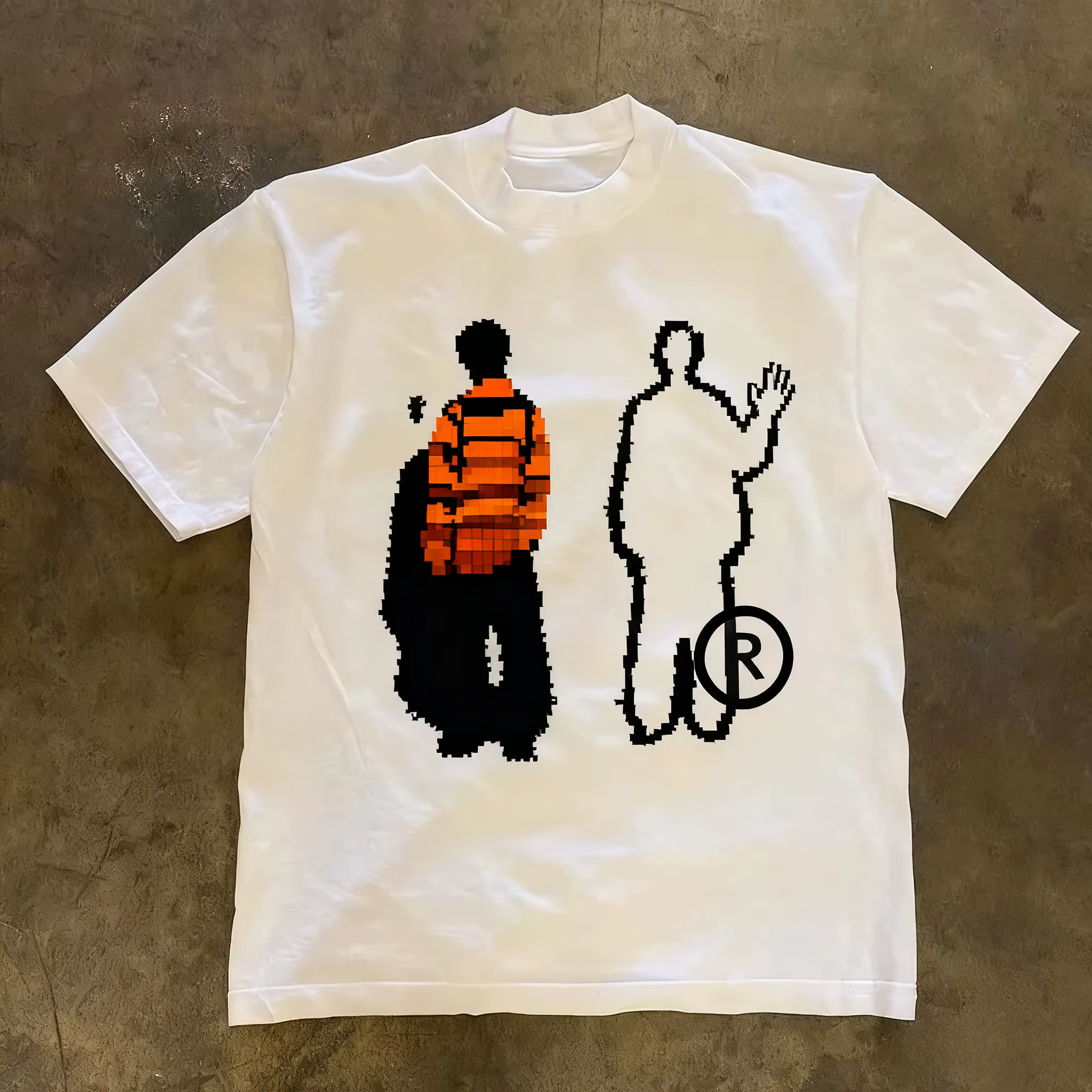 T-shirt à manches courtes confortable et polyvalent pour hommes et femmes