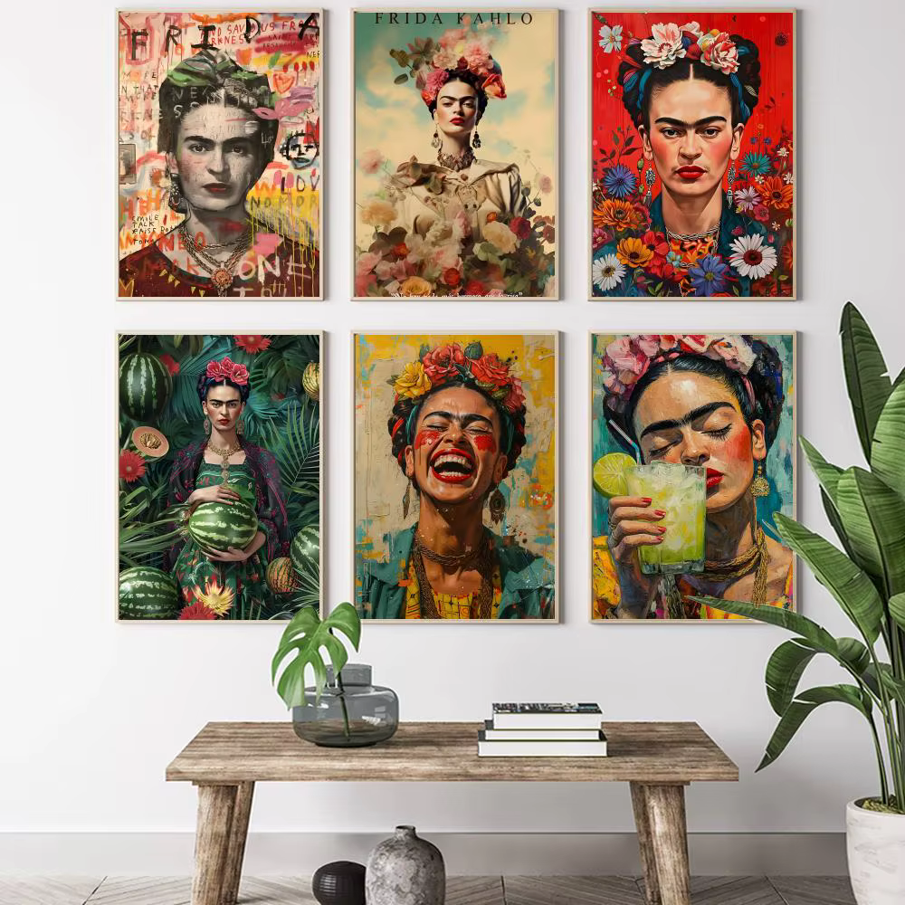 Affiche artistique Hot F-Frida K-Kahlo