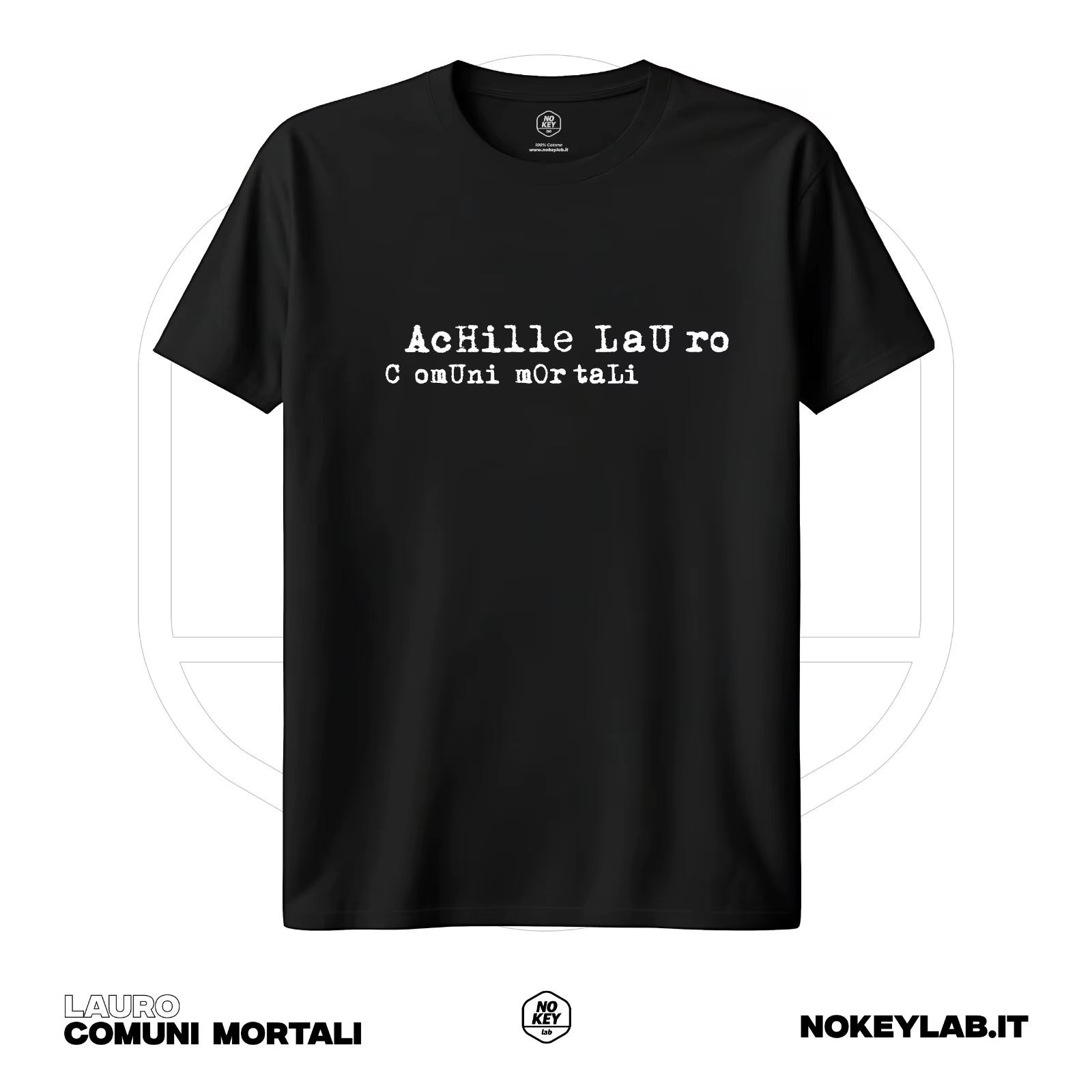 Achille Lauro T-Shirt Hommes Femmes-Fan Artiste Musique